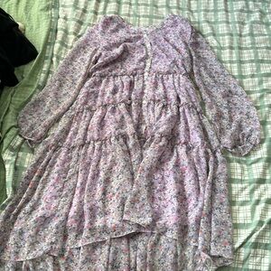 Lavender Ivy City Floral Dress